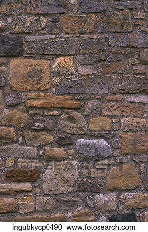 Close-up of a stone wall View Large Photo Image Stock Image - Close-up of a stone wall. Fotosearch