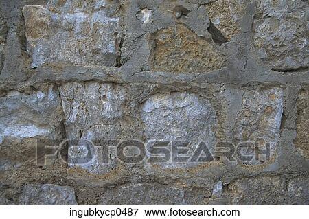 Close-up of a stone wall View Large Photo Image Stock Photo - Close-up of a stone wall. Fotosearch