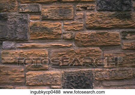 Close-up of a stone wall View Large Photo Image Stock Photo - Close-up of a stone wall. Fotosearch