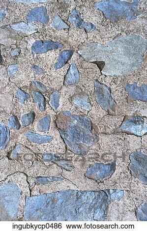 Close-up of a stone wall View Large Photo Image Stock Photograph - Close-up of a stone wall. Fotosearch