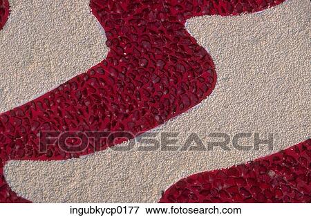 Stock Photo - Close-up of a stucco pattern on a wall. Fotosearch