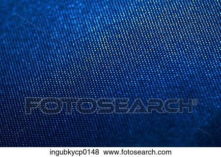 Stock Photo - Close-up of blue upholstery fabric. Fotosearch