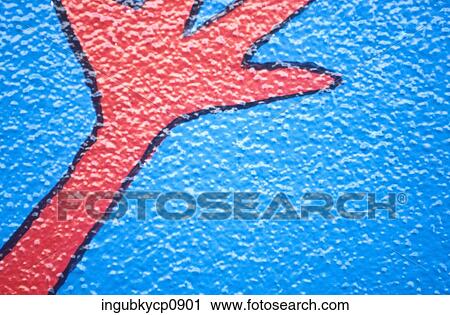 Close-up of graffiti on a stucco wall View Large Photo Image Stock Image - Close-up of graffiti on a stucco wall. Fotosearch