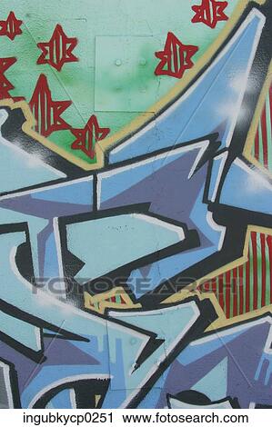 Close-up of graffiti on a wall View Large Photo Image Stock Image - Close-up of graffiti on a wall. Fotosearch