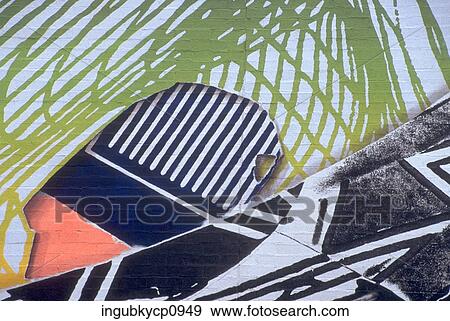 Close-up of graffiti on a wall View Large Photo Image Stock Photo - Close-up of graffiti on a wall. Fotosearch