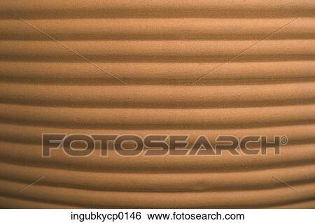 Stock Photograph - Close-up of grooves on the surface of a wall. Fotosearch