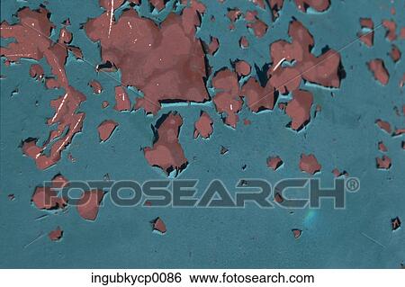 Close-up of paint peeling off a wall View Large Photo Image Stock Photograph - Close-up of paint peeling off a wall. Fotosearch