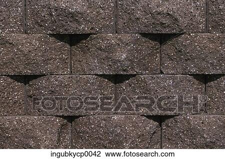 Stock Image - Close-up of the surface of a wall. Fotosearch