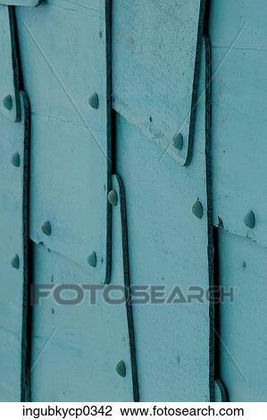 Close-up of wooden planks nailed together View Large Photo Image Stock Image - Close-up of wooden planks nailed together. Fotosearch