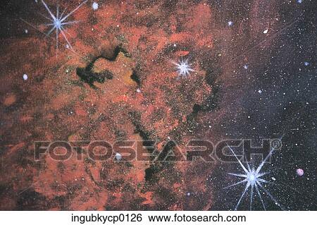 Pattern of stars in a red sky View Large Photo Image Stock Photograph - Pattern of stars in a red sky. Fotosearch