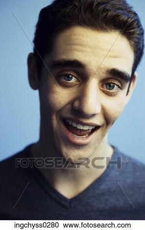 Brown, eyes, confidence, colored, mouth open, laugh View Large Photo Image Stock Image - Brown, eyes, confidence, colored, mouth open, laugh. Fotosearch