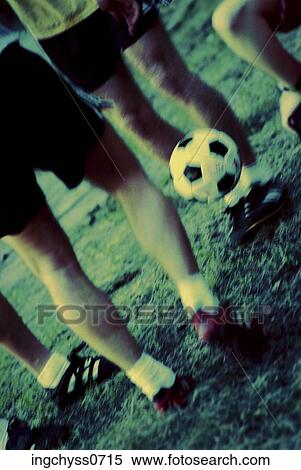 Field, group, kick, soccer, soccer ball, kicking, player View Large Photo Image Stock Photography - Field, group, kick, soccer, soccer ball, kicking, player. Fotosearch