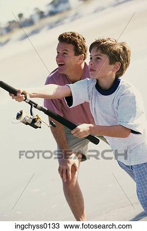 fish, men, stand, learning, boys, father, clothing View Large Photo Image Stock Image - fish, men, stand, learning, boys, father, clothing. Fotosearch