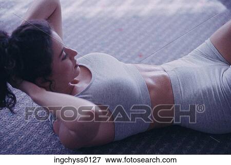 Stock Photo - health, sports, exercise, exercising, fitness. Fotosearch