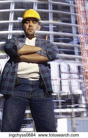 industry, construction worker, cloth, structure View Large Photo Image Picture - industry, construction worker, cloth, structure. Fotosearch