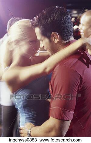 Stock Photo - men, women, love, embrace, hip, background, cuddling. Fotosearch