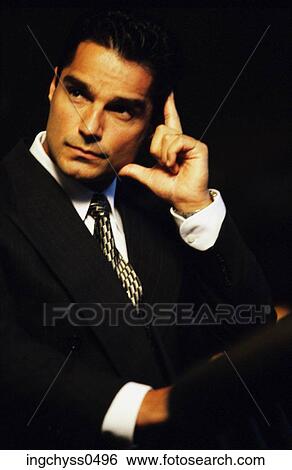 one, look, years, black background, business suit, sideways View Large Photo Image Stock Photograph - one, look, years, black background, business suit, sideways. Fotosearch
