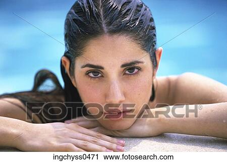 one, swim, years, teenagers, weekend, close up, Looking at Camera View Large Photo Image Stock Image - one, swim, years, teenagers, weekend, close up, Looking at Camera. Fotosearch