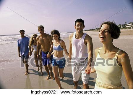 people, beach, friends, Young Adult View Large Photo Image Stock Image - people, beach, friends, Young Adult. Fotosearch