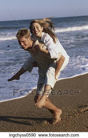Stock Image - people, couple, teens, teenagers. Fotosearch