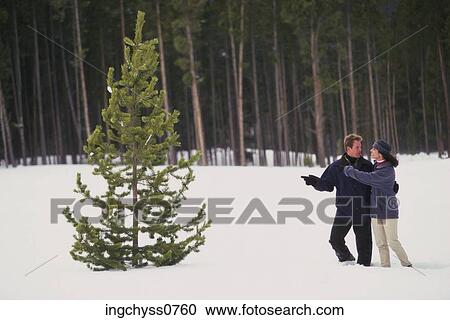 people, couple, winter, outdoors, Young Adult View Large Photo Image Stock Image - people, couple, winter, outdoors, Young Adult. Fotosearch