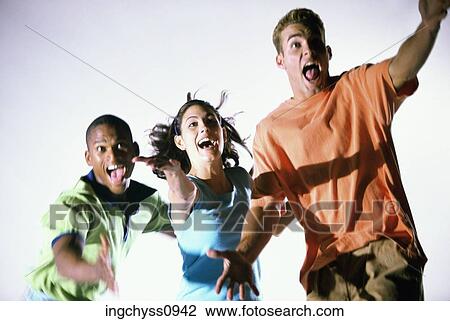 Stock Image - people, friends, Young Adult. Fotosearch