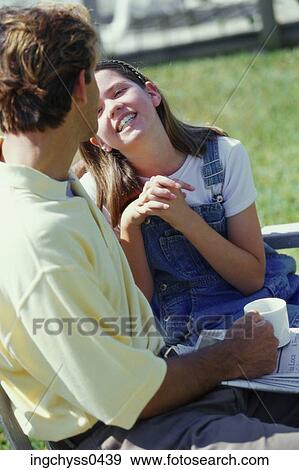 people, outdoors, family, father, parent View Large Photo Image Stock Photo - people, outdoors, family, father, parent. Fotosearch
