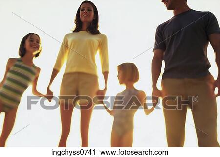 Stock Image - people, outdoors, family, parents. Fotosearch