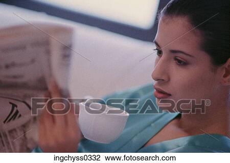 relaxation, woman, Caucasian, read, media, years, Young Adult View Large Photo Image Stock Image - relaxation, woman, Caucasian, read, media, years, Young Adult. Fotosearch