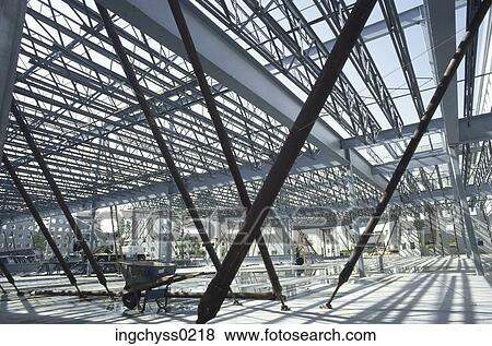 sky, heavy, complexity, Construction Frame, wheel barrow, industry View Large Photo Image Stock Photo - sky, heavy, complexity, Construction Frame, wheel barrow, industry. Fotosearch