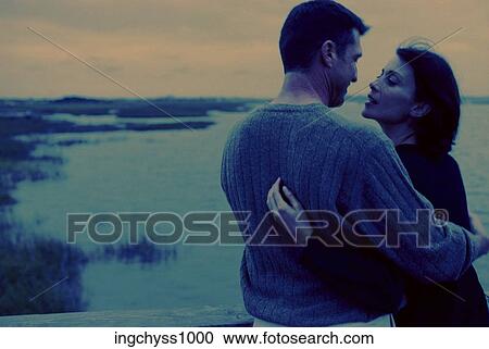 sky, men, rear, affectionate, cloth, rear view View Large Photo Image Stock Image - sky, men, rear, affectionate, cloth, rear view. Fotosearch