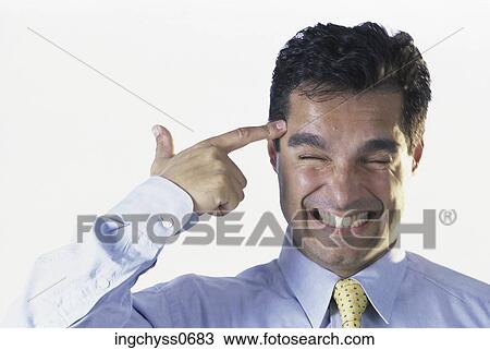 white, background, clothing, eyes closed, gesture, businessman View Large Photo Image Stock Image - white, background, clothing, eyes closed, gesture, businessman. Fotosearch