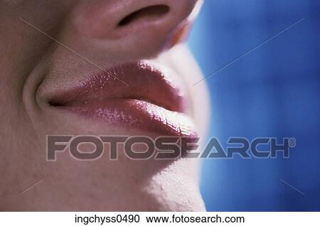 woman, smiling, Person, Human Face, One Person, Human Lips View Large Photo Image Stock Image - woman, smiling, Person, Human Face, One Person, Human Lips. Fotosearch