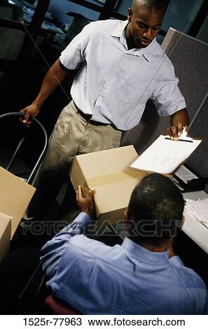 group, men, desk, delivery, business, boxes, businessmen View Large Photo Image Stock Image - group, men, desk, delivery, business, boxes, businessmen. Fotosearch