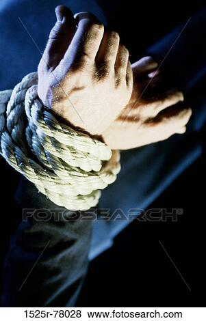 hands, rope, business, defeat, helpless, trapped View Large Photo Image Stock Photo - hands, rope, business, defeat, helpless, trapped. Fotosearch