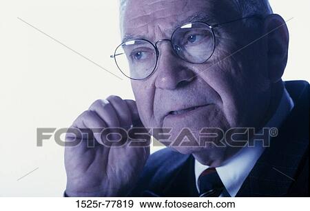 listening, senior, business, serious, businessman View Large Photo Image Stock Photo - listening, senior, business, serious, businessman. Fotosearch