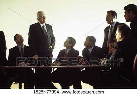 meeting, group, multiethnic, attentive, talking, leader View Large Photo Image Picture - meeting, group, multiethnic, attentive, talking, leader. Fotosearch