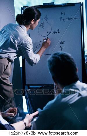 Stock Image - meeting, group, presentation, business, 35-40 yeats. Fotosearch