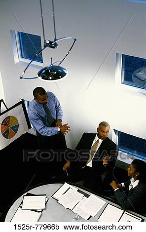 meeting, group, presentation, business View Large Photo Image Stock Image - meeting, group, presentation, business. Fotosearch