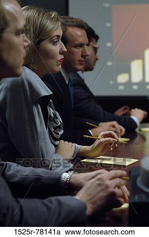 meeting, group, presentation, chart, business, executives, bored View Large Photo Image Stock Image - meeting, group, presentation, chart, business, executives, bored. Fotosearch