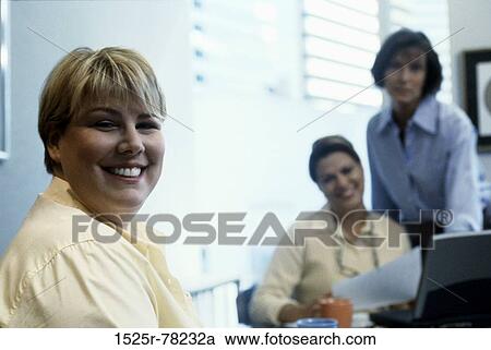 meeting, women, blur, smiling, business, Middle-aged View Large Photo Image Stock Image - meeting, women, blur, smiling, business, Middle-aged. Fotosearch