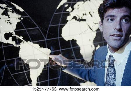 meeting, world, talking, presentation, map View Large Photo Image Stock Image - meeting, world, talking, presentation, map. Fotosearch