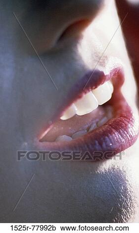 Stock Image - mouth, body parts. Fotosearch