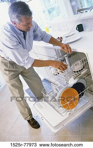 people, cleaning, Middle-aged, appliance, loading View Large Photo Image Stock Image - people, cleaning, Middle-aged, appliance, loading. Fotosearch