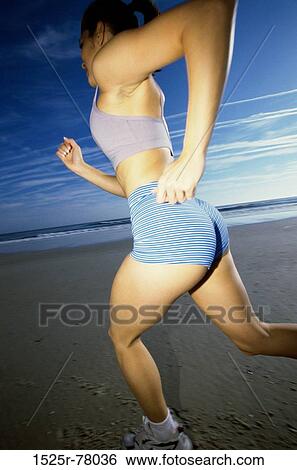 people, running, woman, healthy, beach, jogging, energetic View Large Photo Image Stock Photograph - people, running, woman, healthy, beach, jogging, energetic. Fotosearch