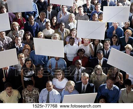 people, square, crowd, signs, demonstration, social issue, protest View Large Photo Image Stock Photo - people, square, crowd, signs, demonstration, social issue, protest. Fotosearch