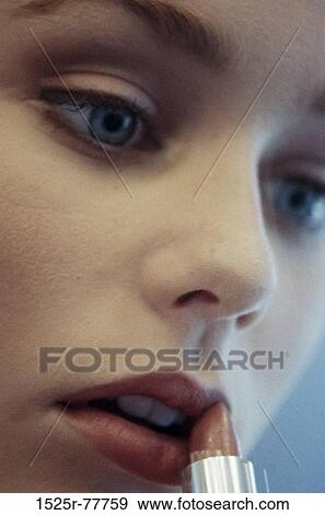 people, woman, face, concentration, Hispanic, concentrating, lips View Large Photo Image Stock Photo - people, woman, face, concentration, Hispanic, concentrating, lips. Fotosearch