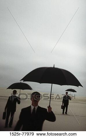umbrella, silhouette, business, outdoors, weather, businessmen View Large Photo Image Stock Photo - umbrella, silhouette, business, outdoors, weather, businessmen. Fotosearch