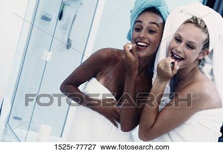 women, people, friendship, friends, college, shower View Large Photo Image Stock Photo - women, people, friendship, friends, college, shower. Fotosearch