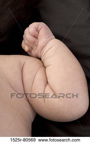 Close-up of a baby's arm View Large Photo Image Stock Photo - Close-up of a baby's arm. Fotosearch